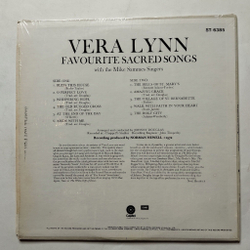 Винтажная виниловая пластинка LP Vera Lynn With Mike Sammes Singers Favourite Sacred Songs (Canada 1968)