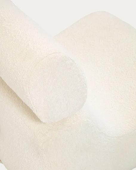 Кресло Club, белое букле