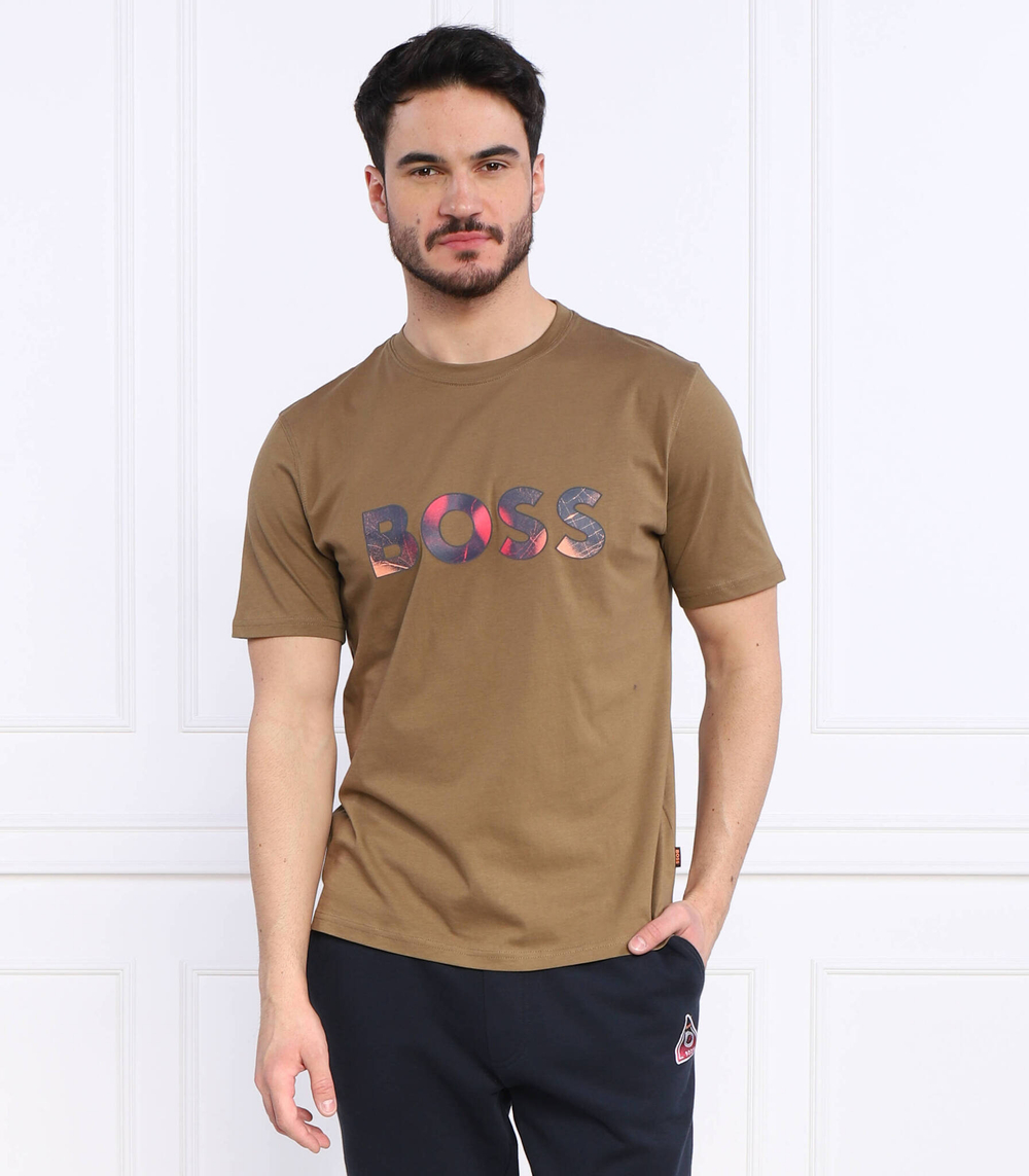 футболка teeart BOSS ORANGE - коричневый(50491718)