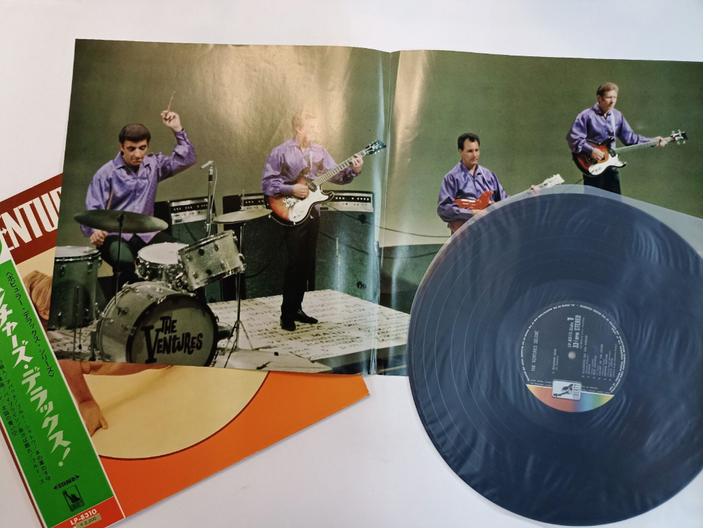 Винтажная виниловая пластинка LP The Ventures Deluxe (Japan 1973)