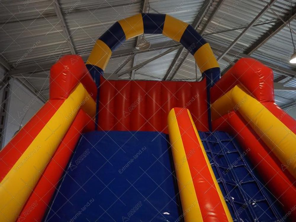 Батут-горка "Радуга"