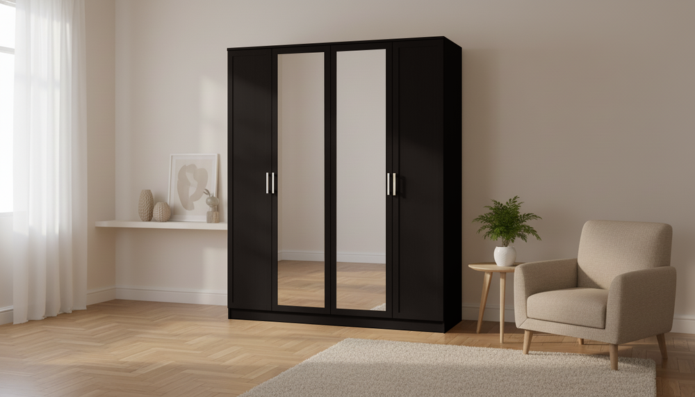 Шкаф Кама 4 Венге Цаво 3354  240*45*220