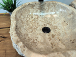 Раковина из мрамора Erozy Cream EM-65675 46х46х15 из натурального камня