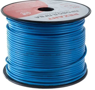 Провод одинарный 1х1,50мм синий , 100м REXANT а016535