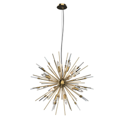 Люстра Boivin 12A gold/ clear crystal