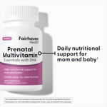 Fairhaven Health, мультивитаминный комплекс для беременных с ДГК, лимонная эссенция, 60 капсул
