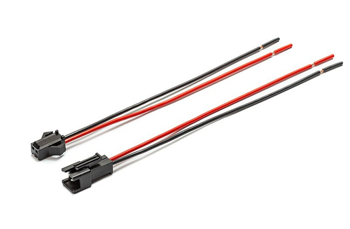 Разъем 2-х контактный (папа+мама) комплект для подключения (CARGEN)