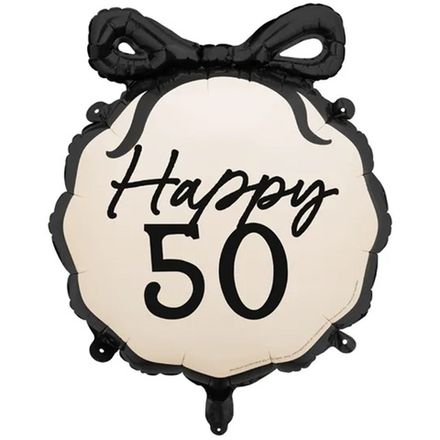 Фигура с бантиком "Happy 50"
