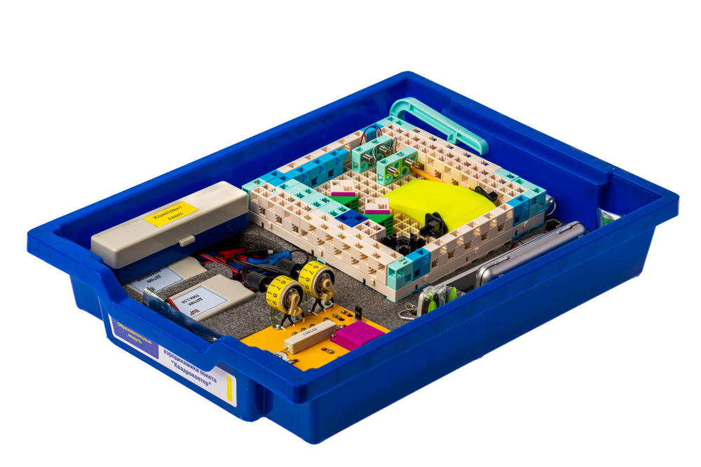 Образовательный модуль для изучения аэродинамики полета Квадрокоптер