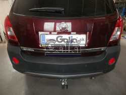Фаркоп оцинкованный Galia O065A для Opel Antara 2006-2013, 2013-2017, Chevrolet Captiva 2006-2013, 2013-2018(паспорт и сертификат в комплекте)(без электрики)