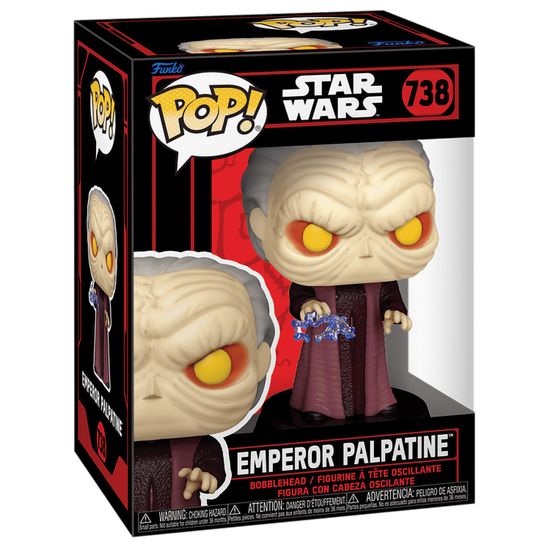 Фигурка Funko POP! Bobble Star Wars Darkside Emperor Palpatine (Force Lightning) (738) 80773 / Фигурка Фанко ПОП! по мотивам вселенной "Звёздные войны", Император Палпатин