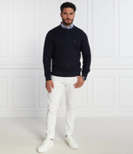 Свитер CLASSIC CABLE Tommy Hilfiger - темно-синий(MW0MW33132)