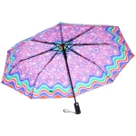 Зонт женский полуавтомат «Кланти», микс 6 цветов, 8 спиц, d-100см, длина в слож. виде 30см
