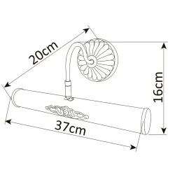 Подсветка для картин Arte Lamp