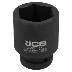 Головка ударная глубокая 1'', 52мм (6гр.) JCB JCB-48510052