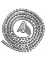 Пластиковый спиральный рукав для кабеля д.25 мм (2 м)