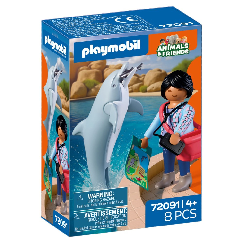 Playmobil - Animals & Friends Дельфин и посетитель 72091