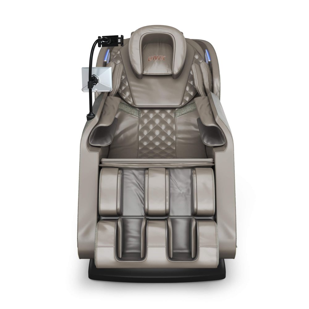 Массажное кресло UNIX Амелия / Amelia серый