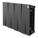 Радиатор биметаллический Royal Thermo PianoForte 300 Noir Sable 8 секций