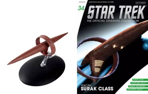 Eaglemoss Star Trek Starships Collection Nº 34 Vulcan Surak Class