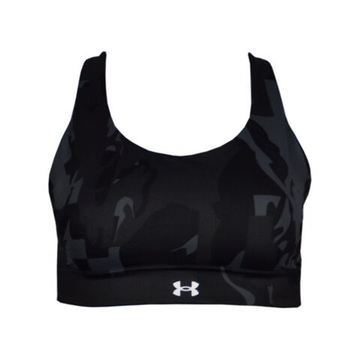 ТОП теннисный Under Armour Womens Iso Chill Team Mid Bra - черный