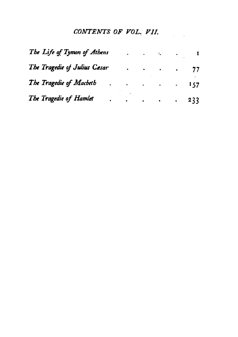 The Works of William Shakespeare: Timon of Athens. Julius Caesar. Macbeth. Hamlet | Уильям Шекспир