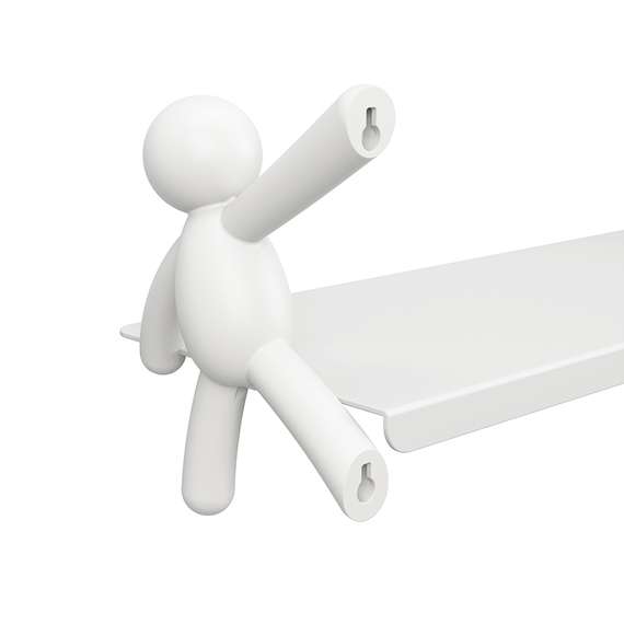 Полка Buddy белая