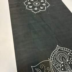 Тревел коврик для йоги Mandala Emerald 185*68*0,1 см из микрофибры и каучука (уценка)