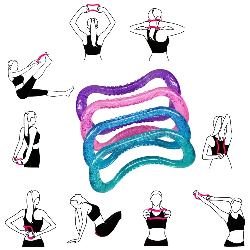 Кольцо для стретчинга «Grace» 21х11х7 см, микс