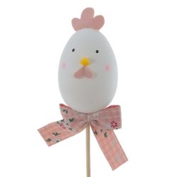 GAEM Изделие декоративное (вставка) "Яйцо пасхальное" (блок 12 шт) (4*11), L3,5 W4 H26 см, 2в.