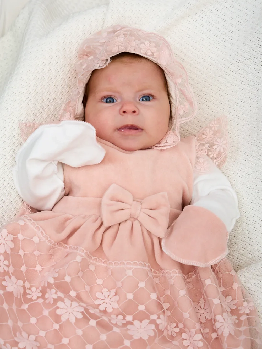 Платье для новорожденных девочек