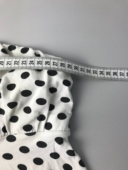 Сарафан в горошек на 11/12 лет