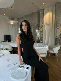 Юбка SAVANNAH с ярусами, чёрный