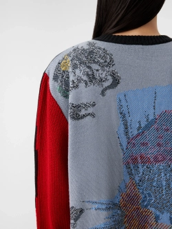 Свитер с принтом OLA OLA