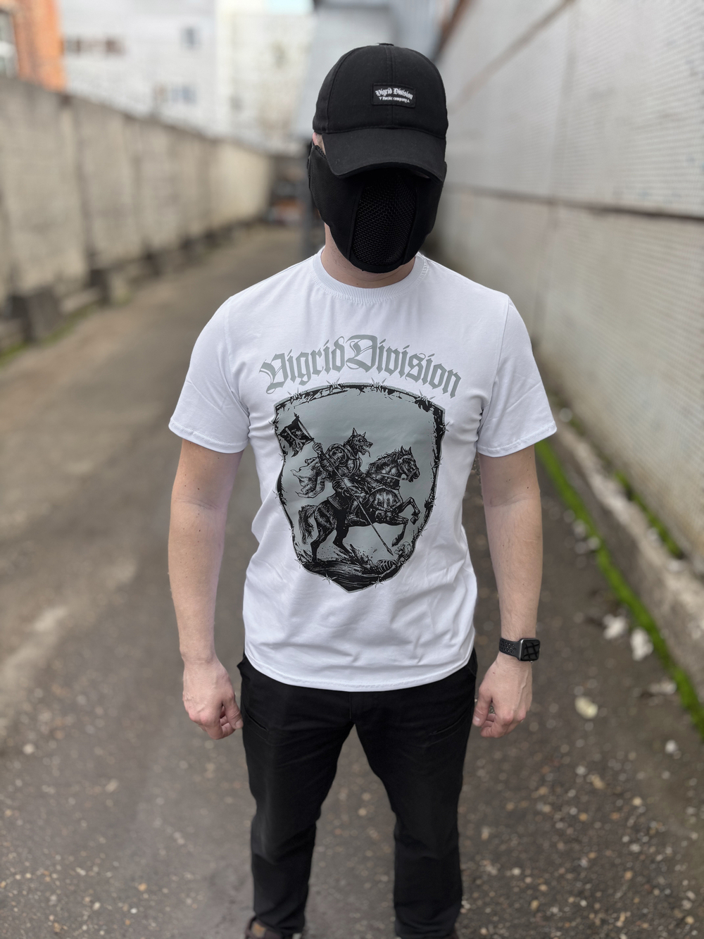 Футболка Vigrid Division "Всадник" Белый