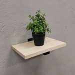 Настенные полки из натурального дерева в стиле Лофт