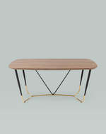 Стол обеденный Даймакс 180*90 темное дерево