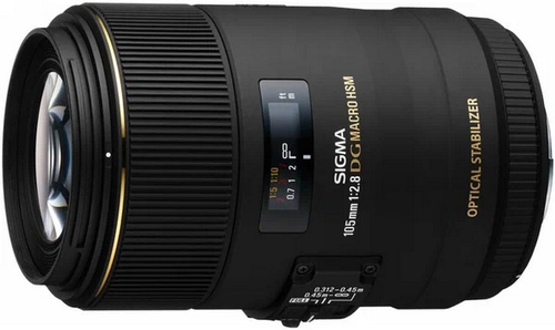 Sigma AF 105mm f/2.8 EX DG OS HSM Macro Canon EF, черный