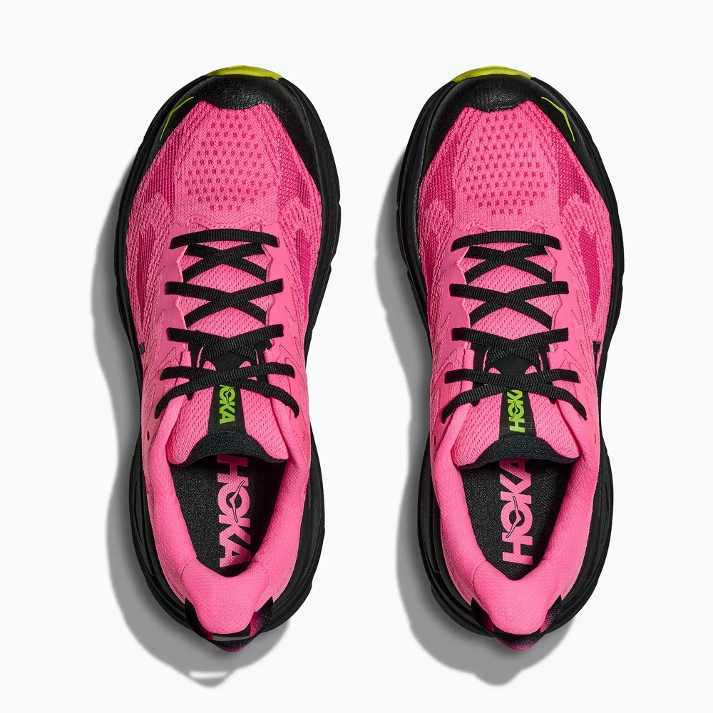 Женские Кроссовки для бега HOKA Challenger 8 neon rose/black