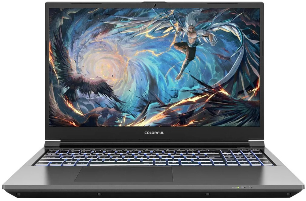 Ноутбук  Colorful EVOL X15 AT 23H1 15.6 ", Core i7, 16 Гб RAM, 512 Гб SSD, GeForce RTX 4060, Серый