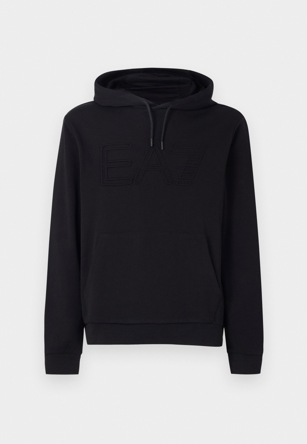 EA7 Emporio Armani Толстовка с капюшоном - Чёрный