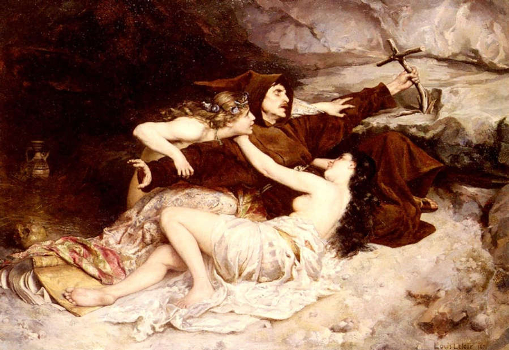 Alexandre-Louis Leloir (1843-1884) - эротическое искусство французского художника