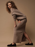 S0423-8043 Юбка женская бежевый dbr