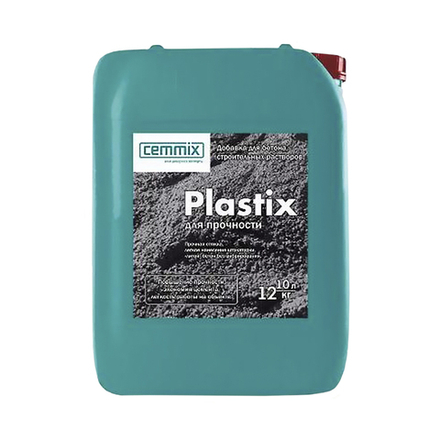 Пластификатор для бетона Cemmix Plastix, 10 л