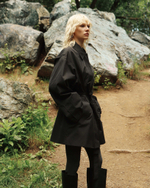Тренч SHORT BLACK
