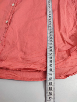 Рубашка Uniqlo корраловая 42 размер