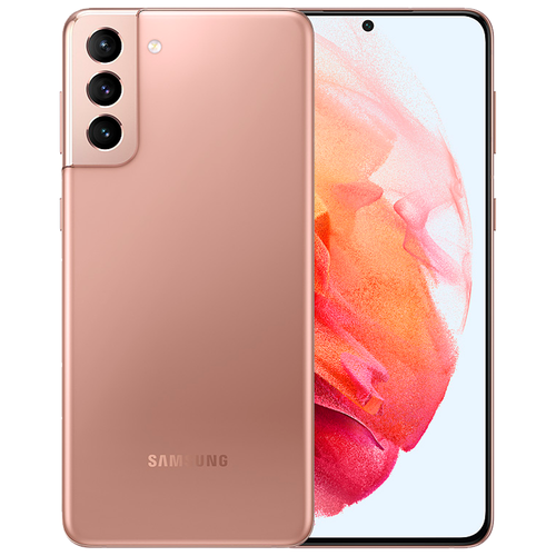 Смартфон Samsung Galaxy S21+ 8/256GB, Phantom Gold (Золотой)