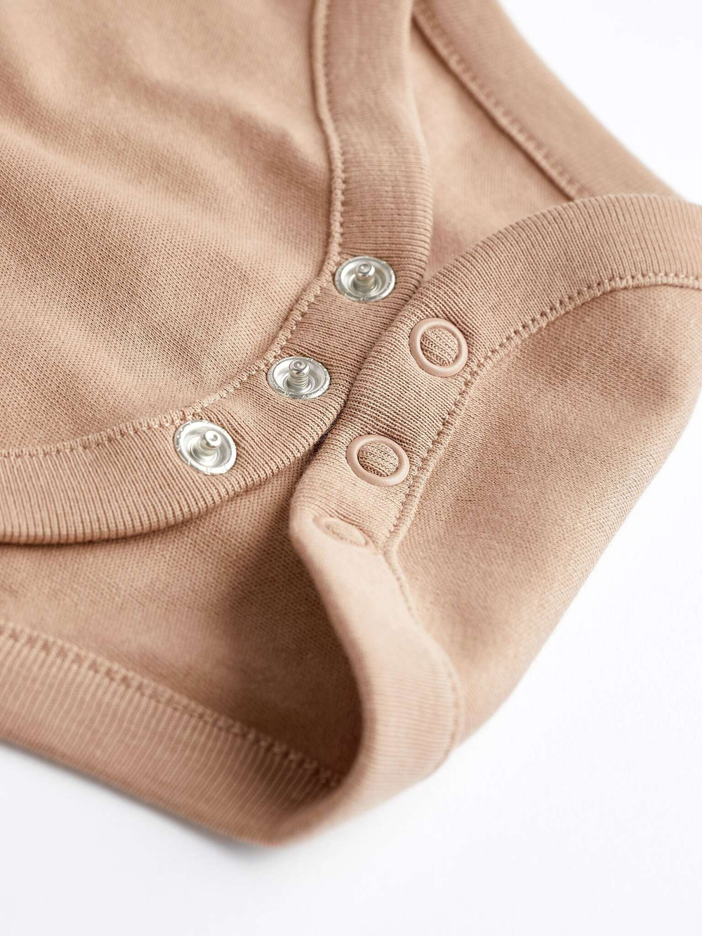 Боди с коротким рукавом для малышей Next 905-558, 5 шт., Бежевый, Коричневый