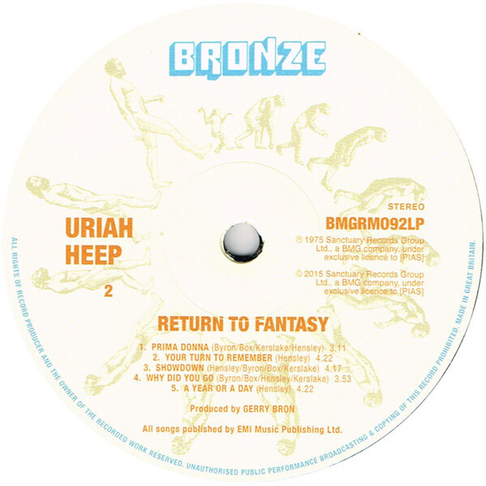 Uriah Heep / Return To Fantasy (LP)