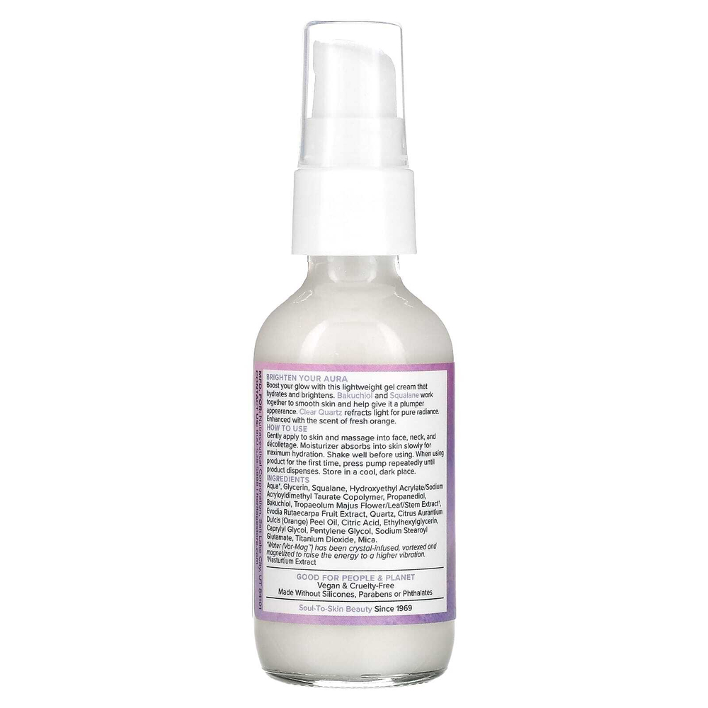 Heritage Store, Aura Glow Moisturizer, осветляющий гель-крем, 56 мл (1,9 жидк. унц.)